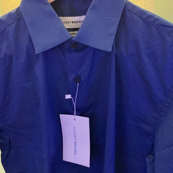 New!! Lucky brand casual dress shirt brand new - Picture 2 of 5